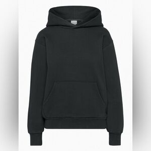 Aritzia TNA Cozy AF Fleece Perfect Hoodie Black Small